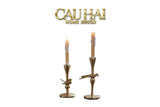 Set 2 Đế Nến Đồng Brasson Bird Harmonia Candle Holders-CẬU HAI HOME DECOR
