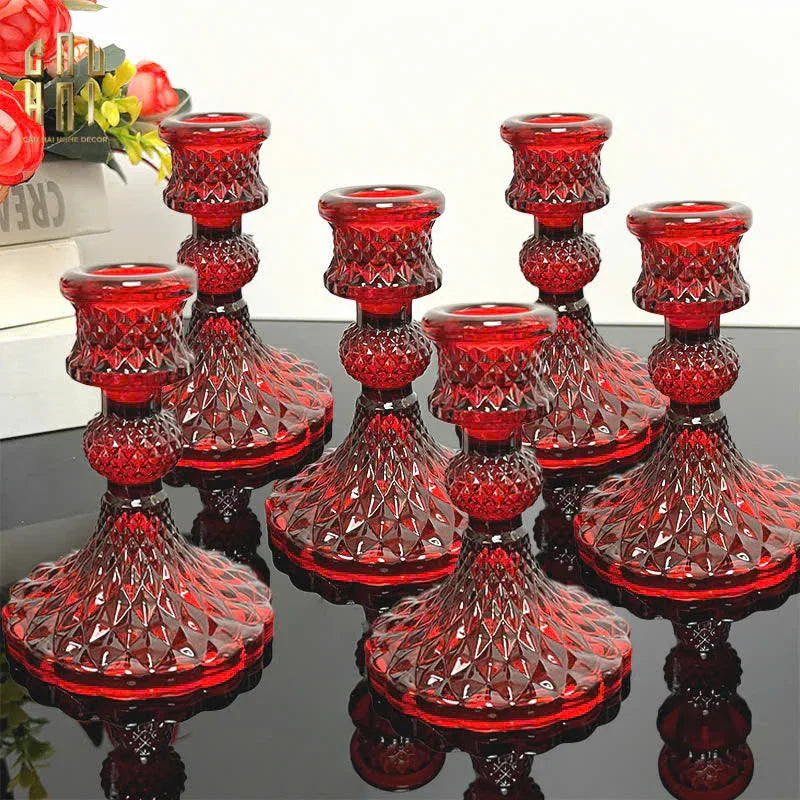 FÊTES COUTURE - SET 2 ĐẾ NẾN ÉCLAT DE ROUGE - CẬU HAI HOME DECOR