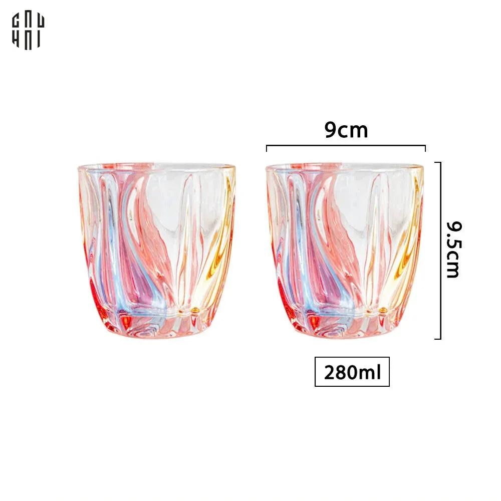 SET 2 LY AMETHYST - NO BOX SS25 - CẬU HAI HOME DECOR