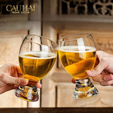 Set 2 Ly Bia Thuỷ Tinh Glacier Golden Diamond Cocktail Glasses 370Ml-LY THỦY TINH-CẬU HAI HOME DECOR-CẬU HAI HOME DECOR