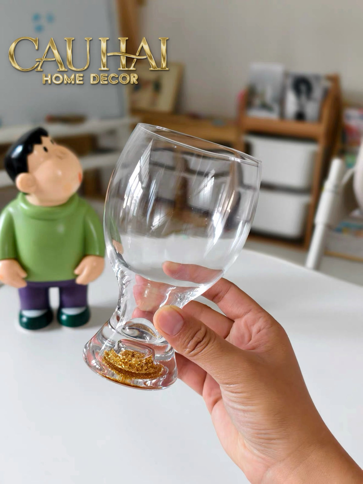 Set 2 Ly Bia Thuỷ Tinh Glacier La Couleur Rose Cocktail Glasses 370Ml-CẬU HAI HOME DECOR-CẬU HAI HOME DECOR