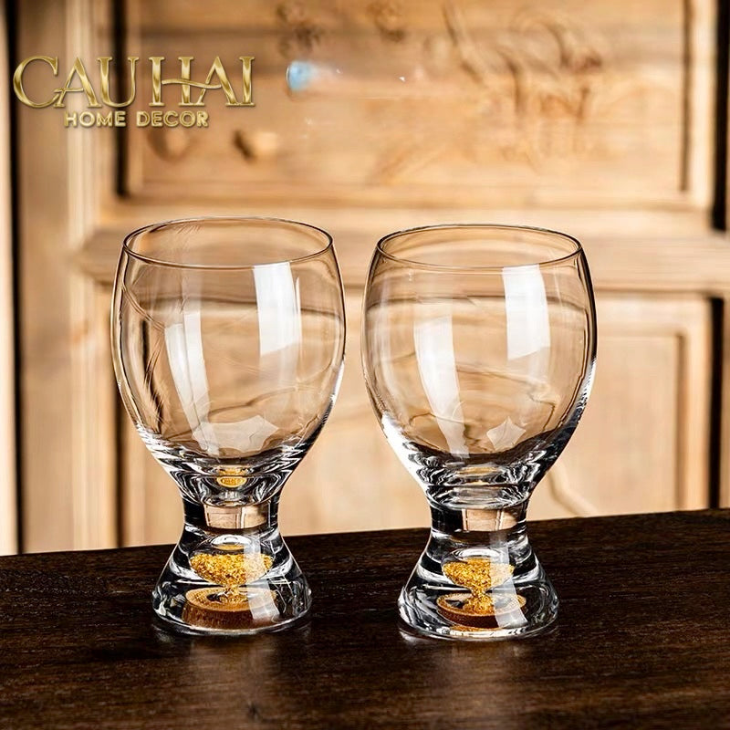 Set 2 Ly Bia Thuỷ Tinh Glacier La Couleur Rose Cocktail Glasses 370Ml-CẬU HAI HOME DECOR-CẬU HAI HOME DECOR