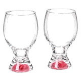 Set 2 Ly Bia Thuỷ Tinh Glacier La Couleur Rose Cocktail Glasses 370Ml-CẬU HAI HOME DECOR-CẬU HAI HOME DECOR