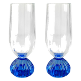 Set 2 Ly Cocktail Blue Sapphire Drop 180ml-LY THỦY TINH-CẬU HAI HOME DECOR-CẬU HAI HOME DECOR