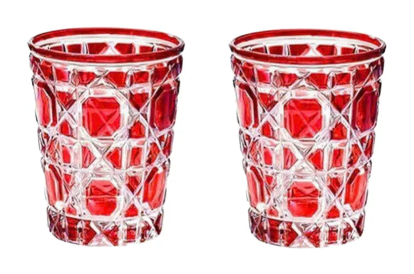 Set 2 Ly Cocktail Thuỷ Tinh D.O - Ruby Red 310Ml-LY THỦY TINH-Đối tác tại Trung Quốc theo từng đơn đặt hàng-CẬU HAI HOME DECOR