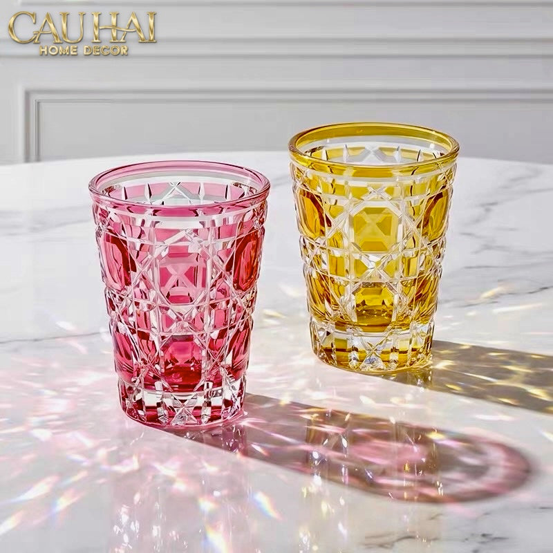 Set 2 Ly Cocktails Thuỷ Tinh D.O Full Box - Quartz Rosé 310Ml-LY THỦY TINH-Đối tác tại Trung Quốc theo từng đơn đặt hàng-CẬU HAI HOME DECOR