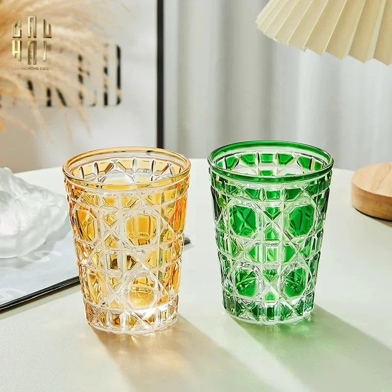 Set 2 Ly Cocktail Thuỷ Tinh D.O - Champagne Gold 310Ml-CẬU HAI HOME DECOR