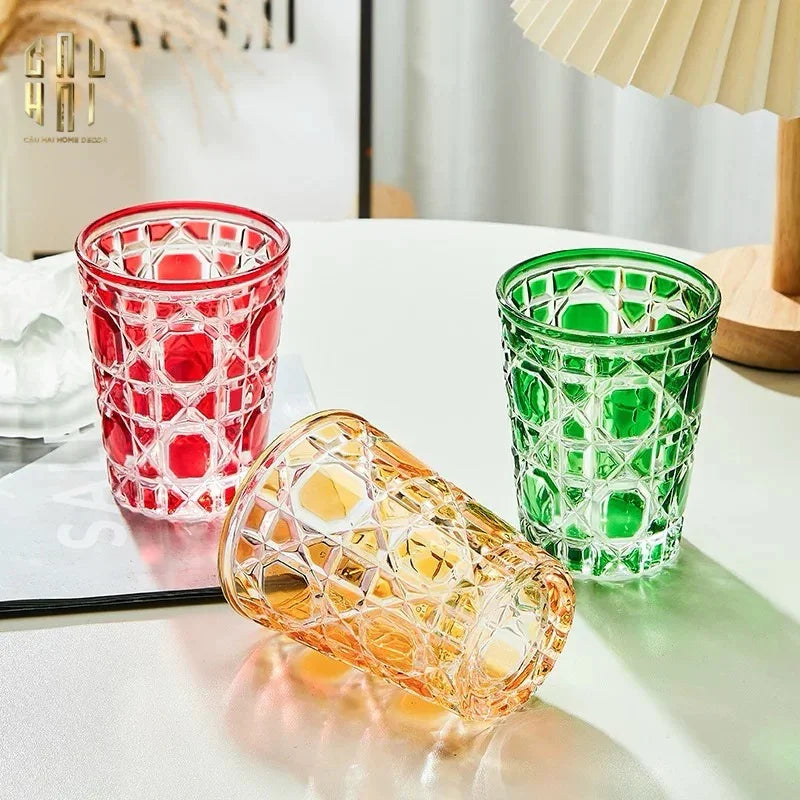 Set 2 Ly Cocktail Thuỷ Tinh D.O - Champagne Gold 310Ml-CẬU HAI HOME DECOR