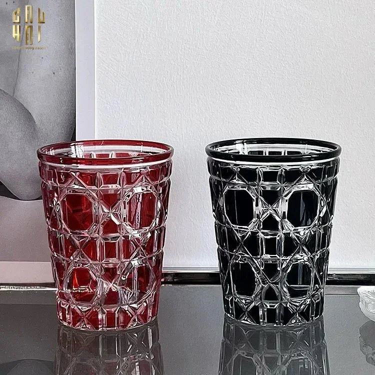 Set 2 Ly Cocktail Thuỷ Tinh D.O - Éclat Noir 310Ml-CẬU HAI HOME DECOR