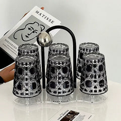 Set 2 Ly Cocktail Thuỷ Tinh D.O - Éclat Noir 310Ml-CẬU HAI HOME DECOR