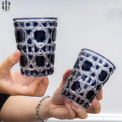 Set 2 Ly Cocktail Thuỷ Tinh D.O - Éclat Noir 310Ml-CẬU HAI HOME DECOR