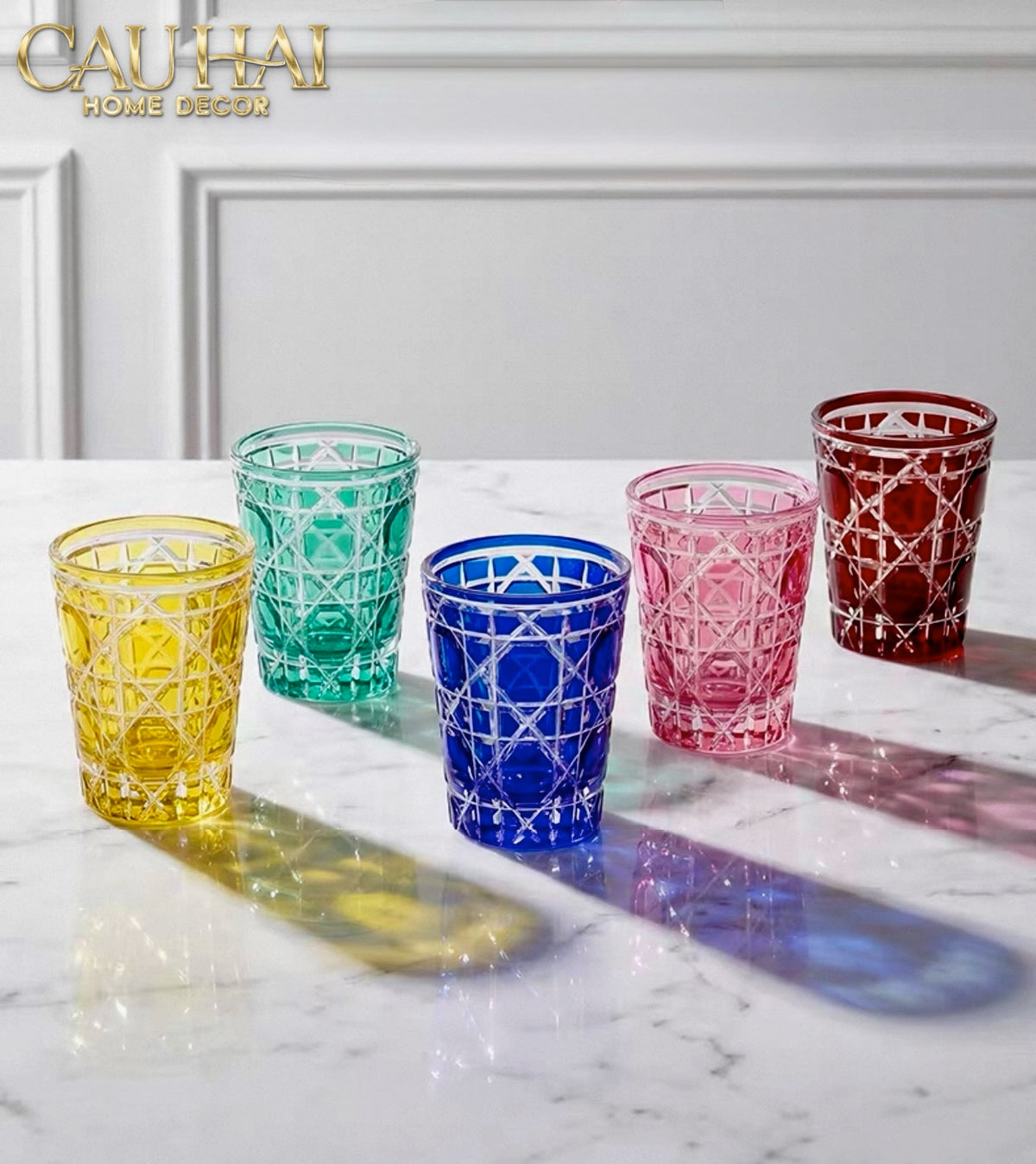 Set 2 Ly Cocktail Thuỷ Tinh D.O - Amethyst Cobalt 310Ml-LY THỦY TINH-Đối tác tại Trung Quốc theo từng đơn đặt hàng-CẬU HAI HOME DECOR