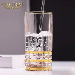 Set 2 Ly Cocktail Thuỷ Tinh Highball D'Or Glorious - 380Ml 7.3x15-CẬU HAI HOME DECOR