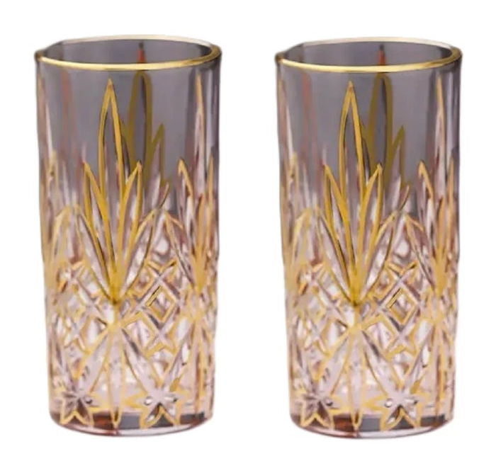 Set 2 Ly Cocktail Thuỷ Tinh Highball Starlight Facetté - 380Ml 7.3x15-LY THỦY TINH-Đối tác tại Trung Quốc theo từng đơn đặt hàng-CẬU HAI HOME DECOR