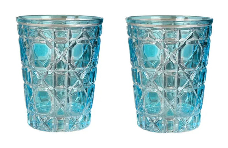 Set 2 Ly Cocktails Thuỷ Tinh D.O - Riviera Turquoise 270Ml Full Box 310Ml-LY THỦY TINH-Đối tác tại Trung Quốc theo từng đơn đặt hàng-CẬU HAI HOME DECOR