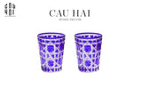 SET 2 LY D.O - AMETHYST COBALT 310ML - CẬU HAI HOME DECOR