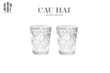SET 2 LY D.O - PURE CRYSTAL 310ML - CẬU HAI HOME DECOR