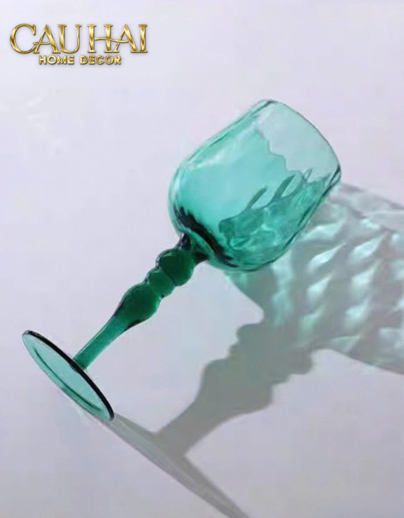 Set 2 Ly Oceania Alantian 320Ml Vino Rosso Glasses - CẬU HAI HOME DECOR