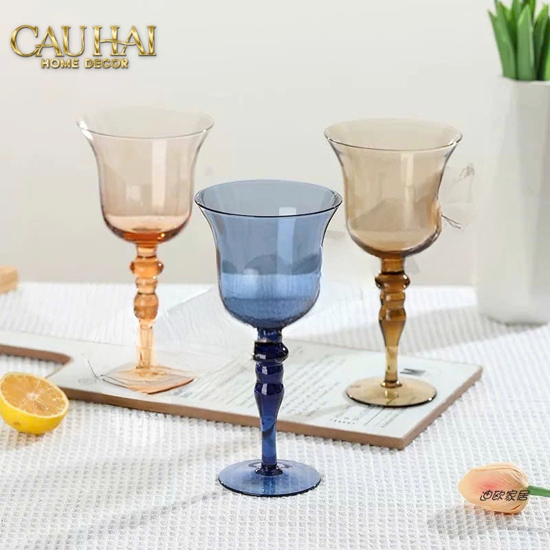 Set 2 Ly Oceania Alantian 320Ml Vino Rosso Glasses - CẬU HAI HOME DECOR