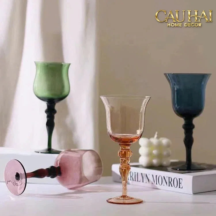 Set 2 Ly Oceania Alantian 320Ml Vino Rosso Glasses-CẬU HAI HOME DECOR