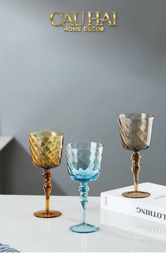 Set 2 Ly Oceania Alantian 320Ml Vino Rosso Glasses-CẬU HAI HOME DECOR