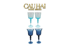 Set 2 Ly Oceania Alantian 320Ml Vino Rosso Glasses-CẬU HAI HOME DECOR