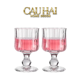 Set 2 Ly Parisienne Charm Bistro Glasses 200Ml - CẬU HAI HOME DECOR