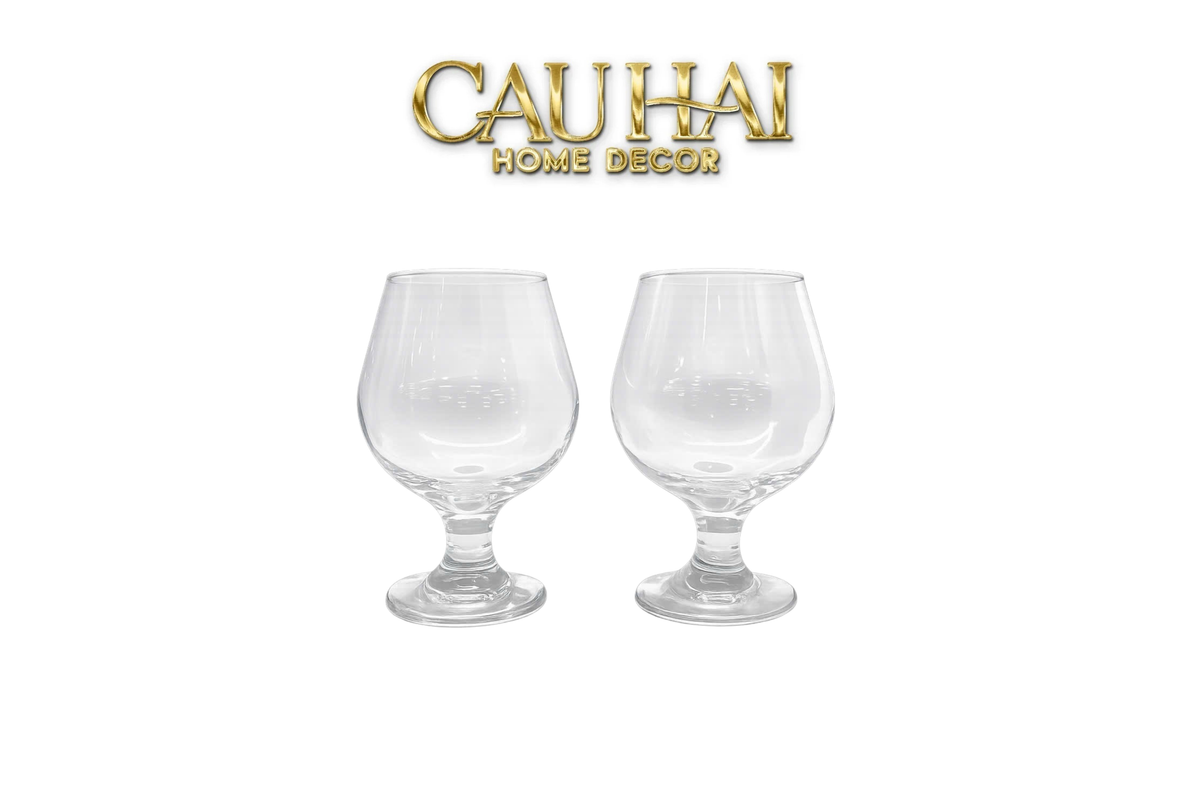 Set 2 Ly Thuy Tinh Brandy Goblet Lumière Clear 2pcs-LY THỦY TINH-CẬU HAI HOME DECOR-CẬU HAI HOME DECOR
