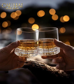 Set 2 Ly Thủy Tinh Éclat Scott Whisky Duo 260ml-CẬU HAI HOME DECOR