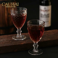 Set 2 Ly Thuỷ Tinh Timeless Goblet Four Elemental Divine Cristalleries Glasses 315ml-CẬU HAI HOME DECOR