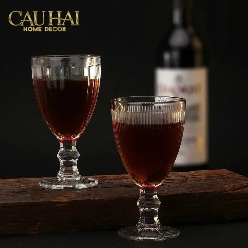 Set 2 Ly Thuỷ Tinh Timeless Goblet Four Elemental Divine Cristalleries Glasses 315ml-CẬU HAI HOME DECOR