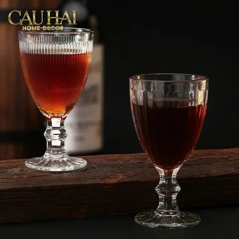 Set 2 Ly Thuỷ Tinh Timeless Goblet Four Elemental Divine Cristalleries Glasses 315ml-CẬU HAI HOME DECOR