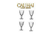 Set 2 Ly Thuỷ Tinh Timeless Goblet Four Elemental Divine Cristalleries Glasses 315ml-CẬU HAI HOME DECOR