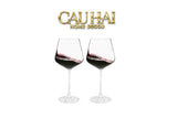 Set 2 Ly Vang Thuỷ Tinh 500ml - Pop Spectrum Chromatic Glassware-LY THỦY TINH-CẬU HAỊ HOME DECOR-Thuỷ Tinh-CẬU HAI HOME DECOR