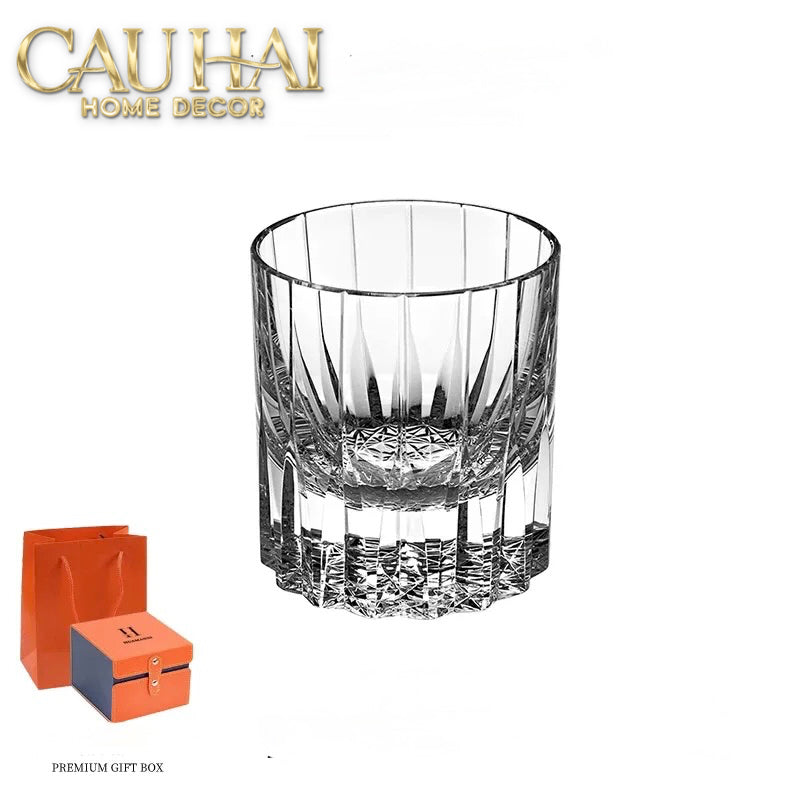 Set 2 Ly Whisky Pha Lê Cristalleries Westminster 220ml-LY THỦY TINH-CẬU HAI HOME DECOR-CẬU HAI HOME DECOR