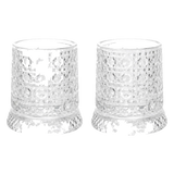 Set 2 Ly Whisky Thuỷ Tinh Đế Xoay - Prism Spin Glass Set 2pcs-LY THỦY TINH-CẬU HAI HOME DECOR-CẬU HAI HOME DECOR