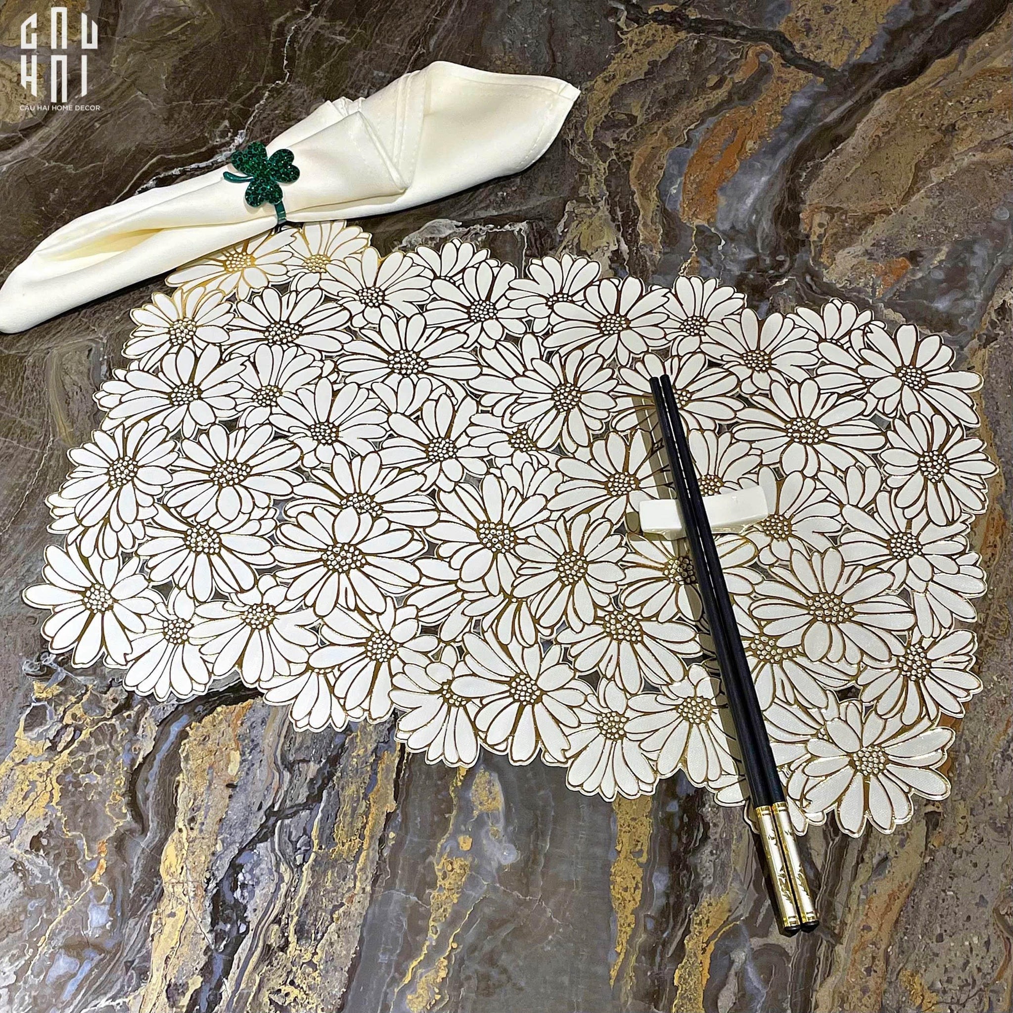 SET 2 MIẾNG LÓT OSHIRE - PLACEMAT - CẬU HAI HOME DECOR