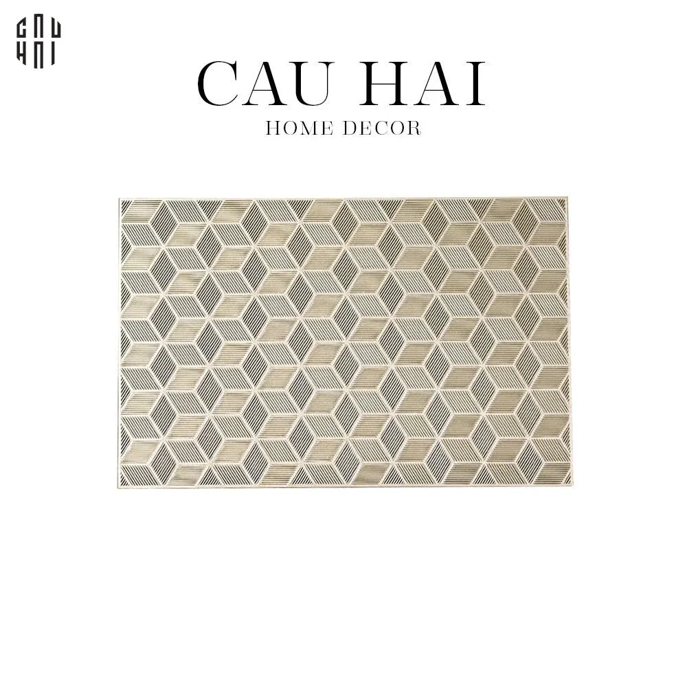 SET 2 MIẾNG LÓT - PLACEMAT GENEVA PREMIUM - CẬU HAI HOME DECOR