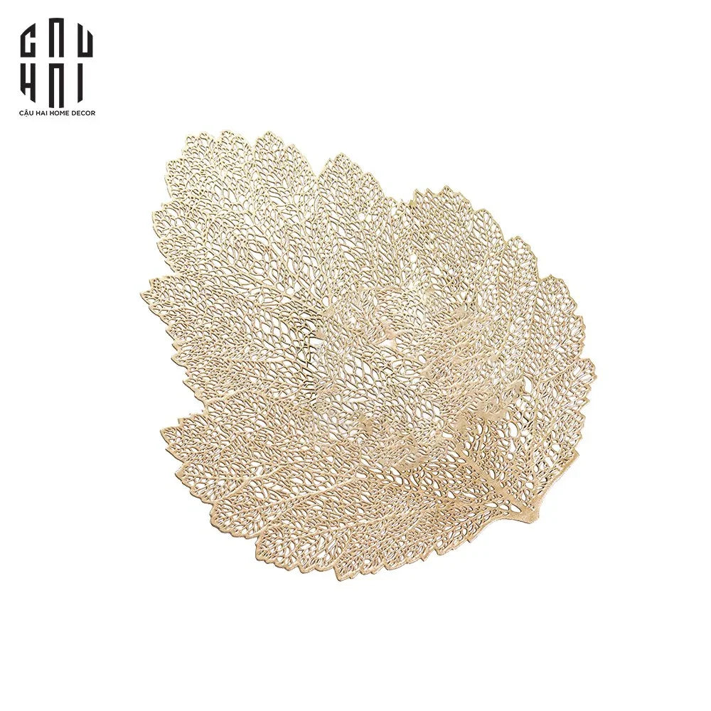 SET 2 MIẾNG LÓT - PLACEMAT LEAF PREMIUM - CẬU HAI HOME DECOR