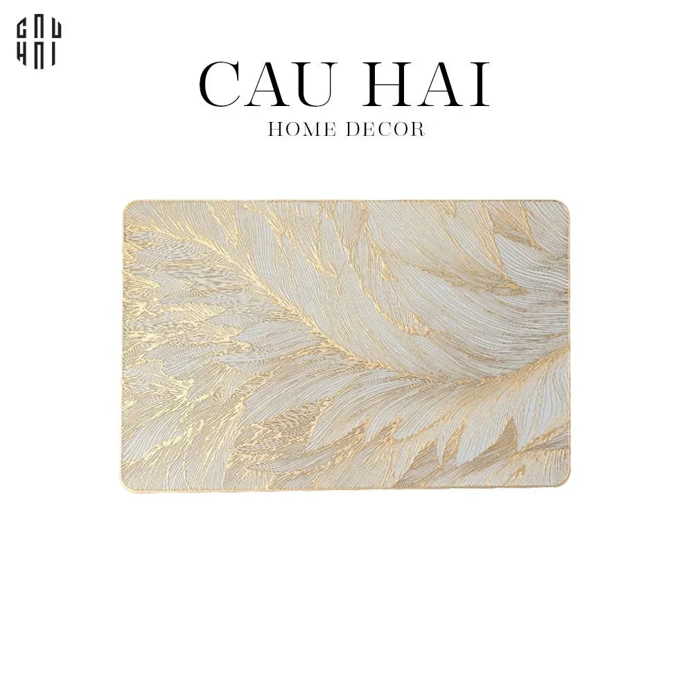 SET 2 MIẾNG LÓT - PLACEMAT RHYSAND - CẬU HAI HOME DECOR
