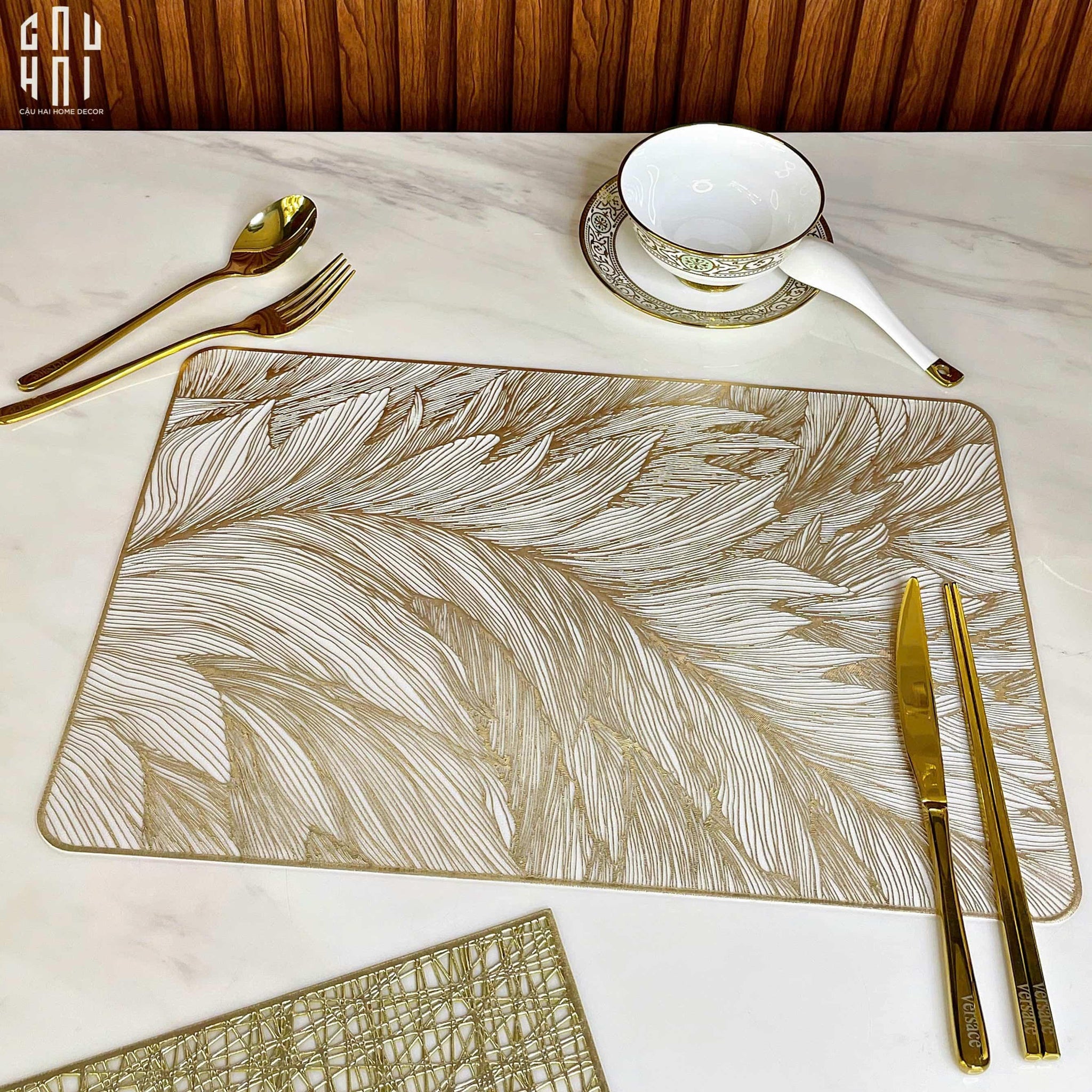 SET 2 MIẾNG LÓT - PLACEMAT RHYSAND - CẬU HAI HOME DECOR