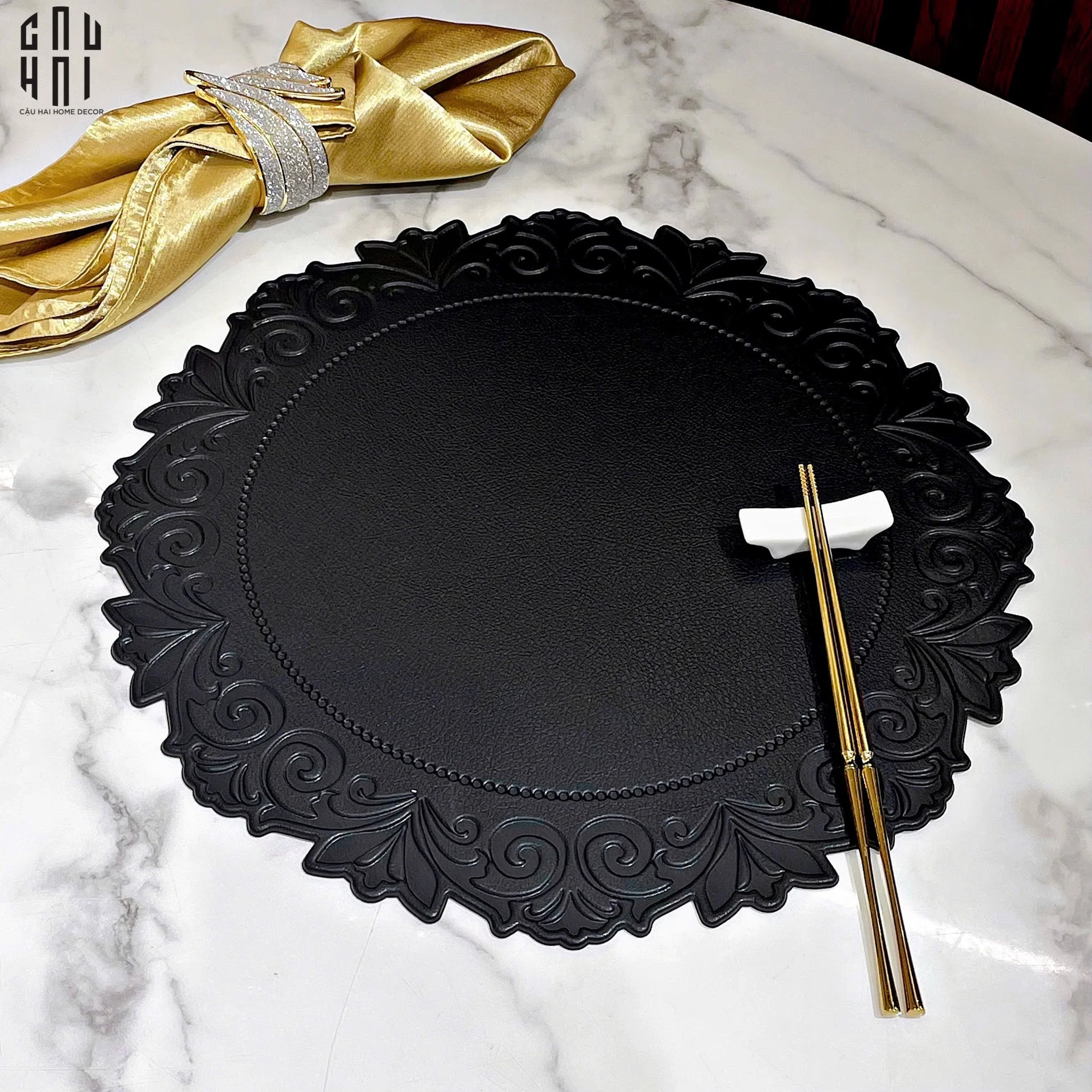 SET 2 MIẾNG LÓT TORA - PLACEMAT - CẬU HAI HOME DECOR