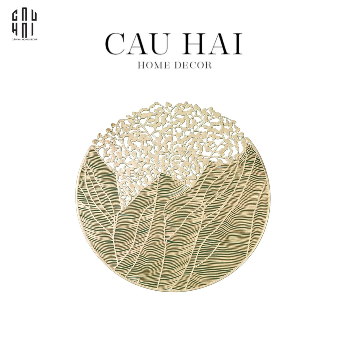Set 2 Tấm Lót Bàn Ăn - Banana Leaf-TẤM LÓT BÀN ĂN-Đối tác tại Trung Quốc theo từng đơn đặt hàng-CẬU HAI HOME DECOR