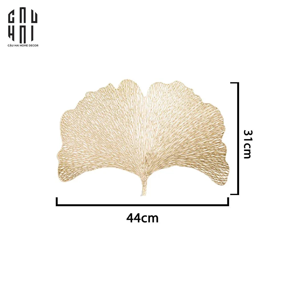 Set 2 Tấm Lót Bàn Ăn Ginkgo - Placemat Ginkgo-CẬU HAI HOME DECOR