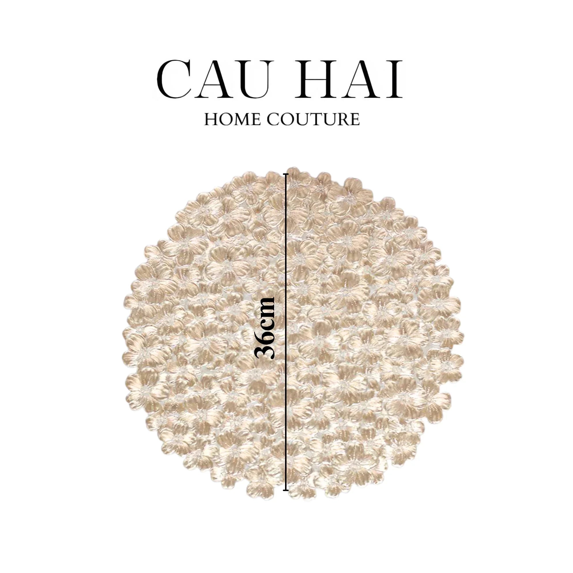 SET 2 TẤM LÓT BÀN ĂN - PLACEMAT BLOSSOM MIST - CẬU HAI HOME DECOR