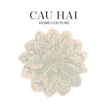 SET 2 TẤM LÓT BÀN ĂN - PLACEMAT CROWN BLOOM - CẬU HAI HOME DECOR