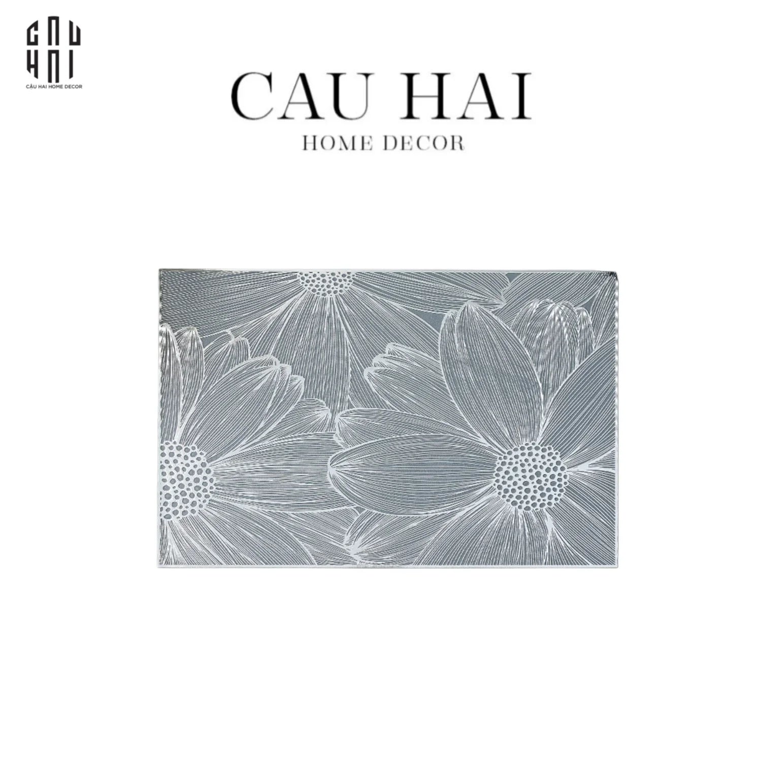 Set 2 Tấm Lót Bàn Ăn - Placemat Daisy-CẬU HAI HOME DECOR