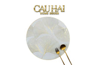 Set 2 Tấm Lót Bàn Ăn - Placemat Ginkgo Leaf D38-CẬU HAI HOME DECOR