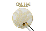 Set 2 Tấm Lót Bàn Ăn - Placemat Golden Banana Leaf D38-TẤM LÓT BÀN ĂN-Đối tác tại Trung Quốc theo từng đơn đặt hàng-CẬU HAI HOME DECOR