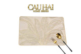 Set 2 Tấm Lót Bàn Ăn - Placemat Prosperity Palm-TẤM LÓT BÀN ĂN-Đối tác tại Trung Quốc theo từng đơn đặt hàng-CẬU HAI HOME DECOR